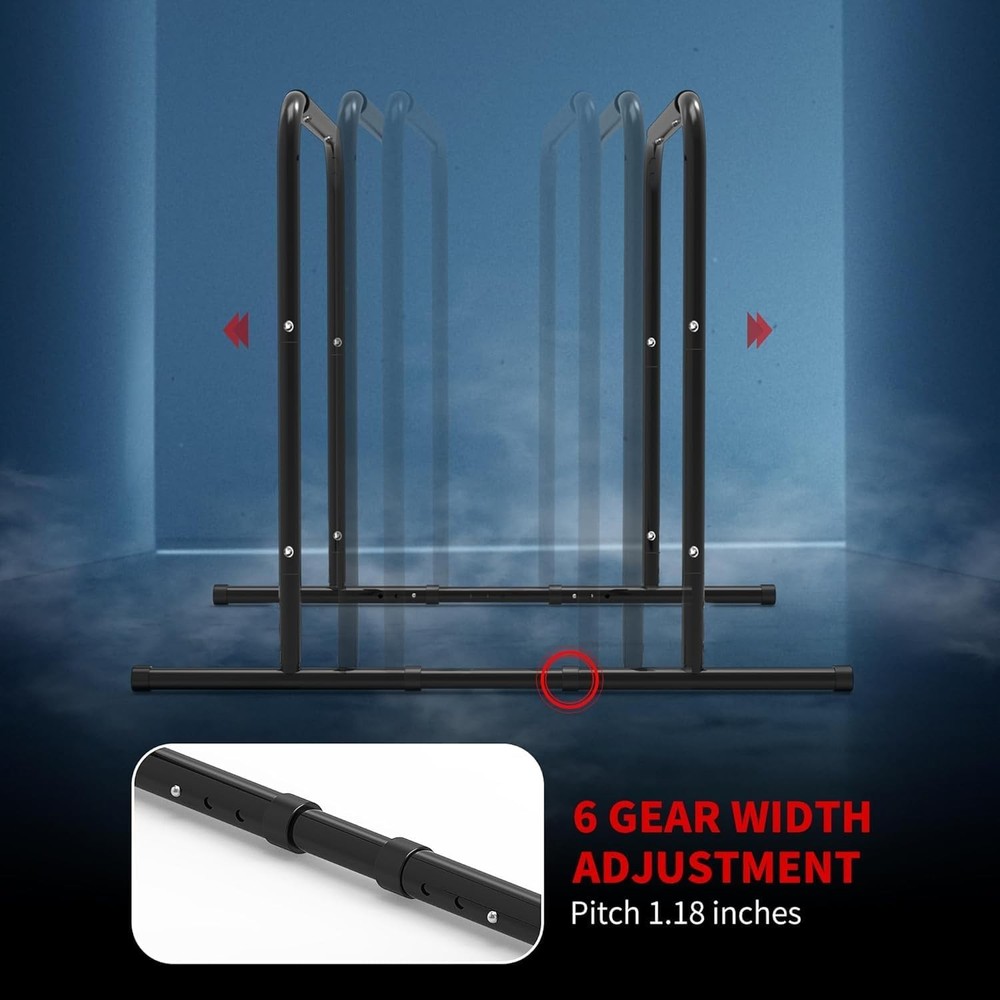 Pull Up Dip Station – Adjustable, Compact Upper-Body Strength Training for Home