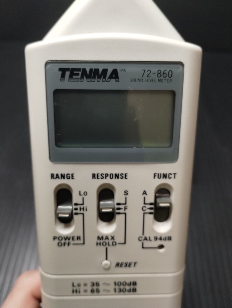 TENMA 72-860 SOUND LEVEL METER (00)