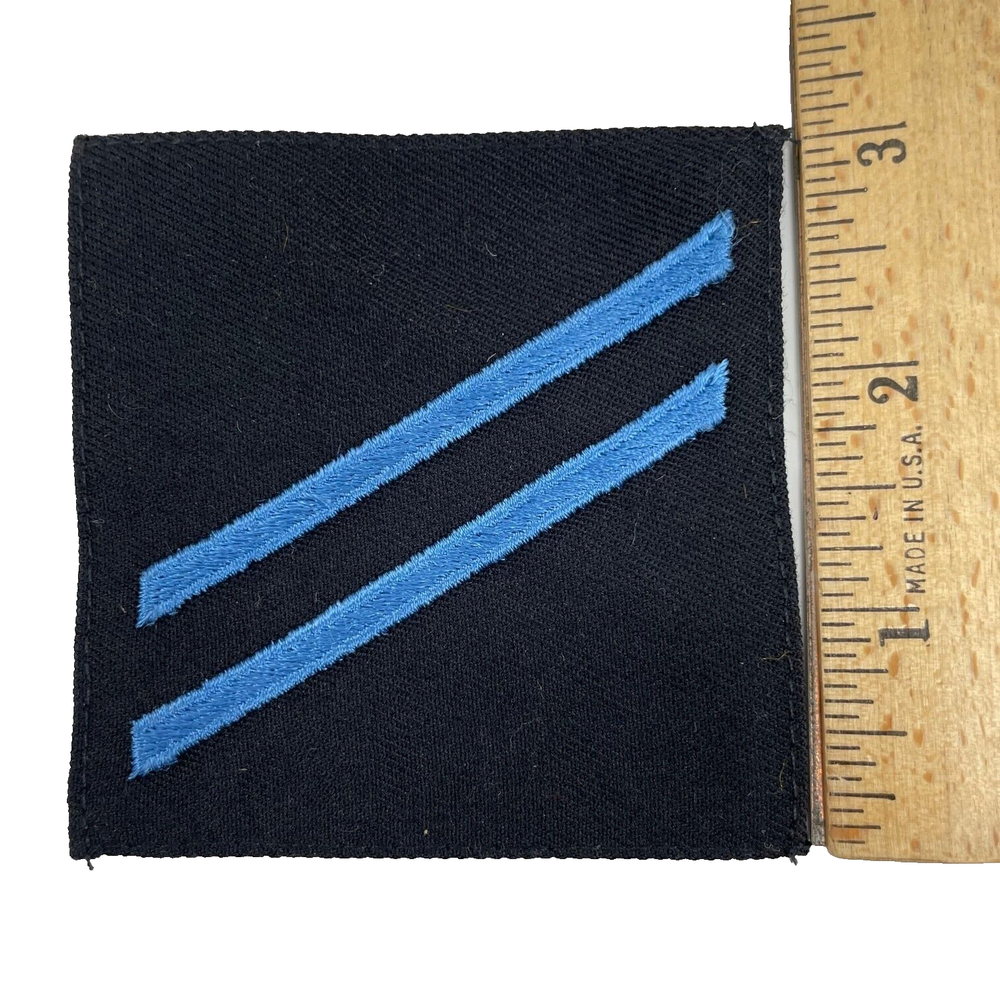 U.S. Navy USN Construction Apprentice E2 Blue Serge Rating Rank Patch