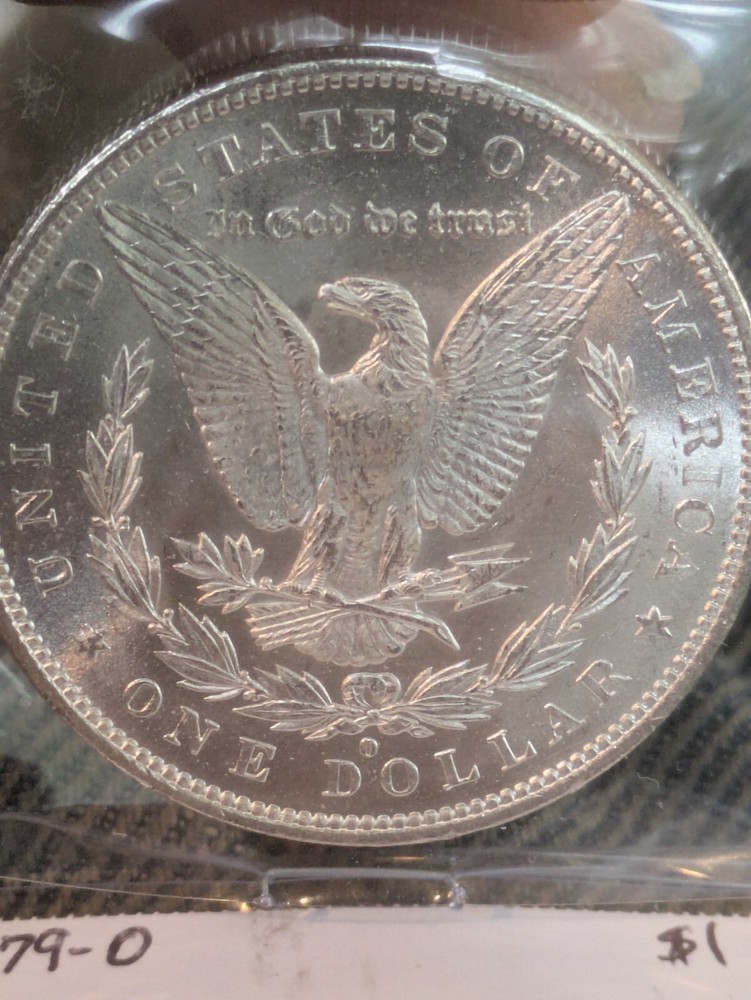1879-O Morgan Silver Dollar Uncirculated (Code 666)