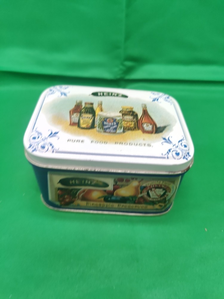 Retro Heinz Pineapple Preserves Rectangular Tin
