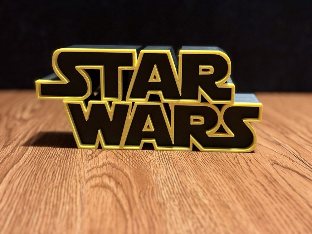 3D Printed STAR WARS Logo