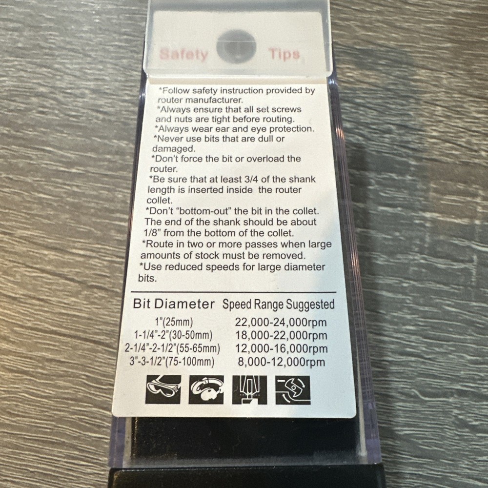 KEENTECH Woodworking Router Bits 2 Bits
