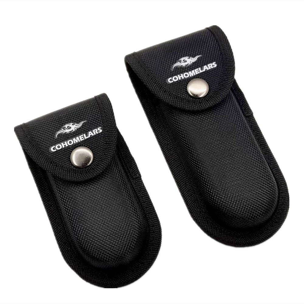 2Pcs Horizontally and Vertically Carry Nylon Sheaths (Small Size + Large Size...
