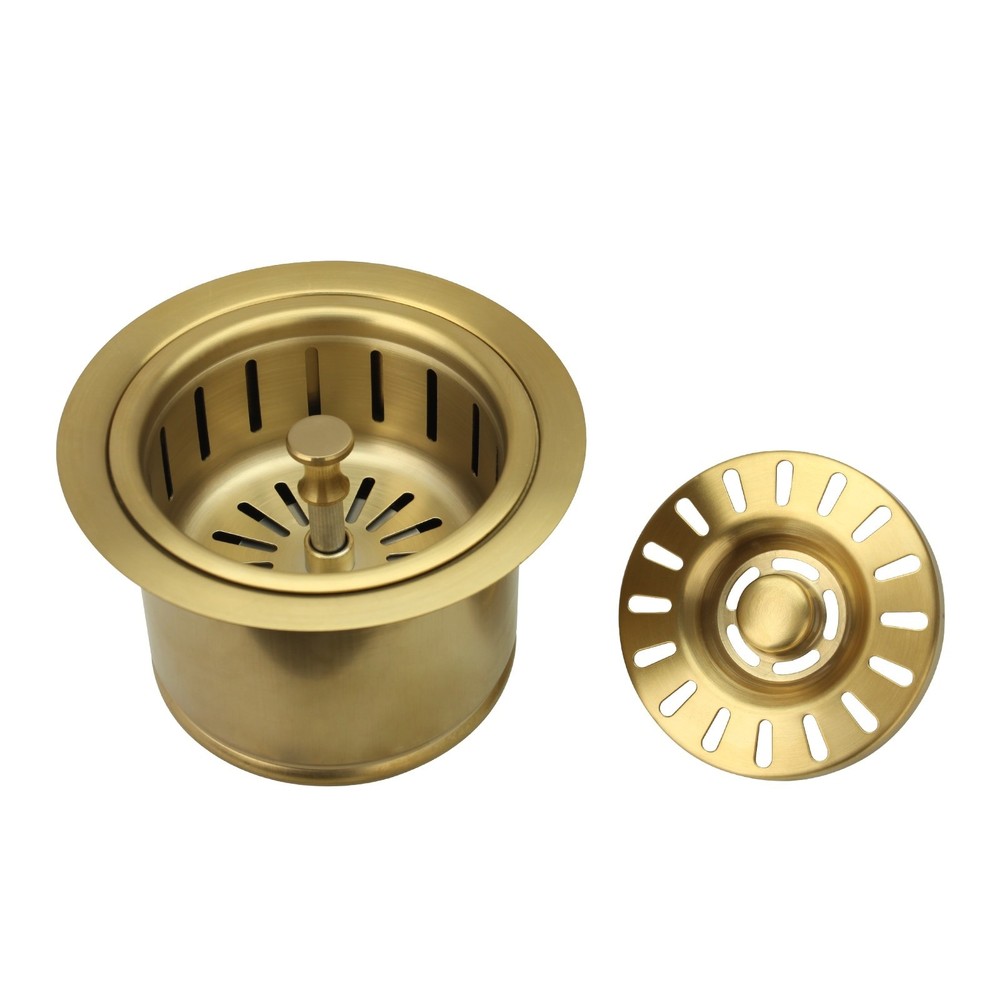 Copper Kitchen Sink Garbage Disposal Flange Stopper (2.85" Height)