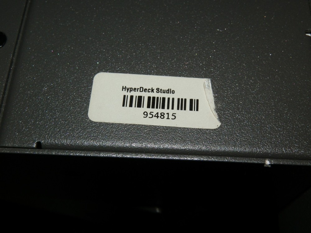 Blackmagic Design Hyper Deck Studio