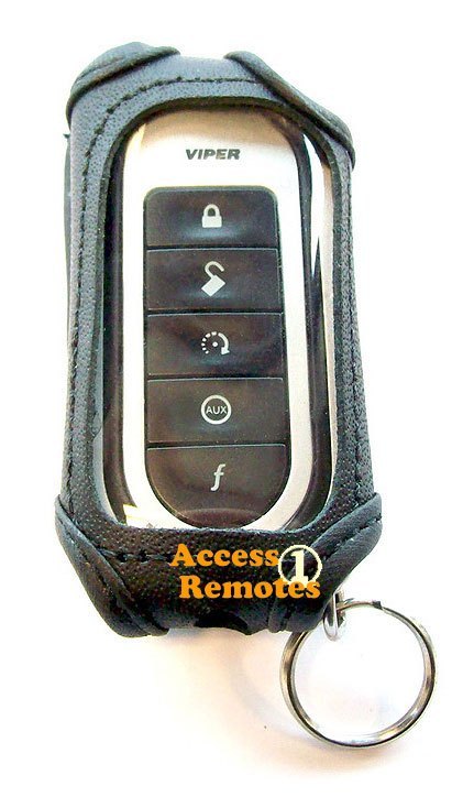 Viper 7153V 1-Way Remote Control Genuine Leather Protective Case For Viper 5204V
