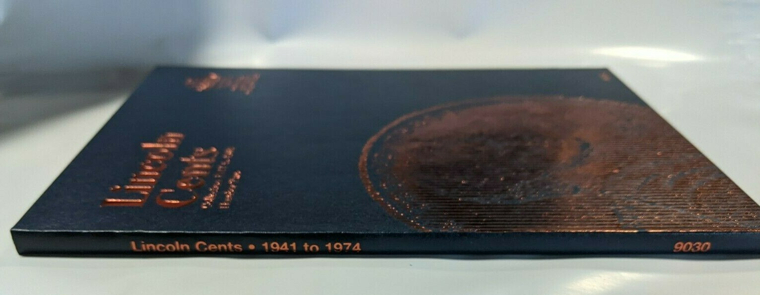 Lincoln Cent Penny Album Coin Folder Whitman Volume #2 1941-1974 Wheat 9030 NEW