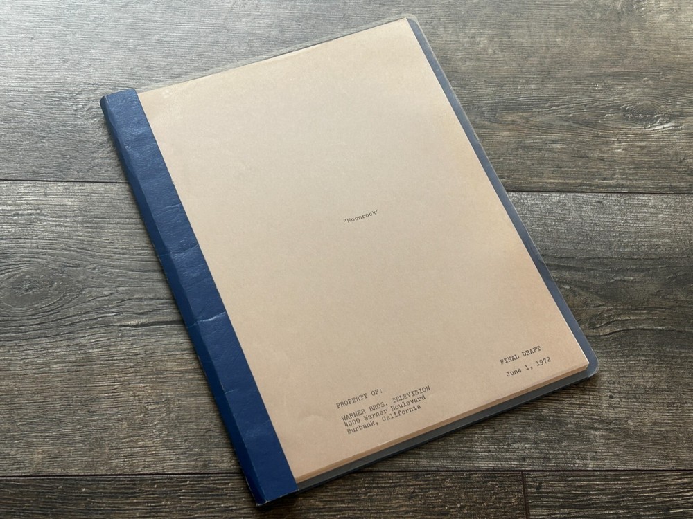 PROBE TV Show Script Moonrock Final Draft June 1 1972 Leslie Stevens