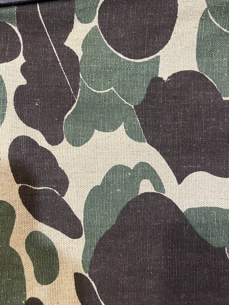vintage camo bow bag