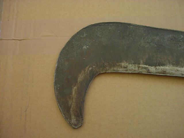 Old Hand Forged Heavy Hooked Blade Knife Machette