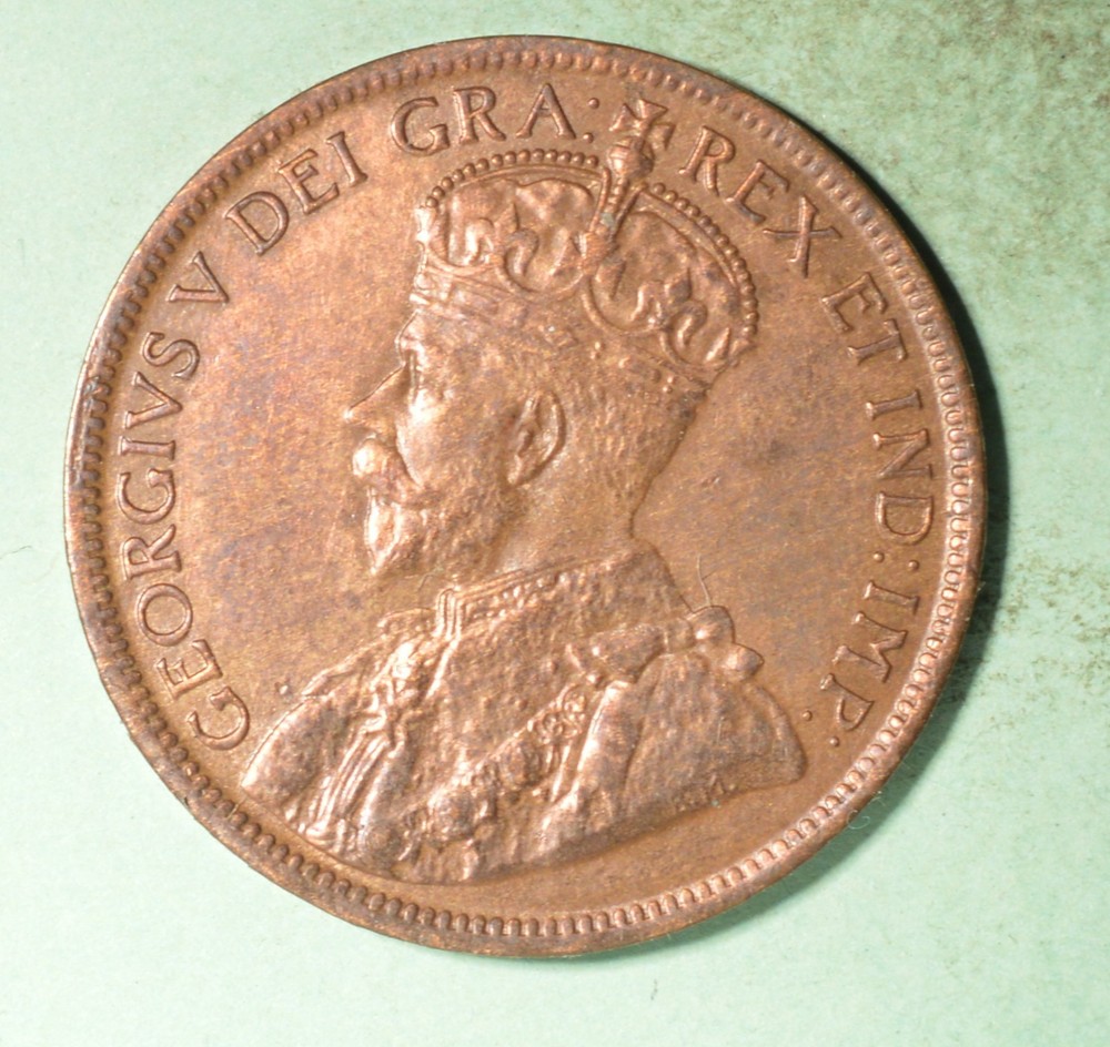 1918 - Canada Large Cent - INV#D-127