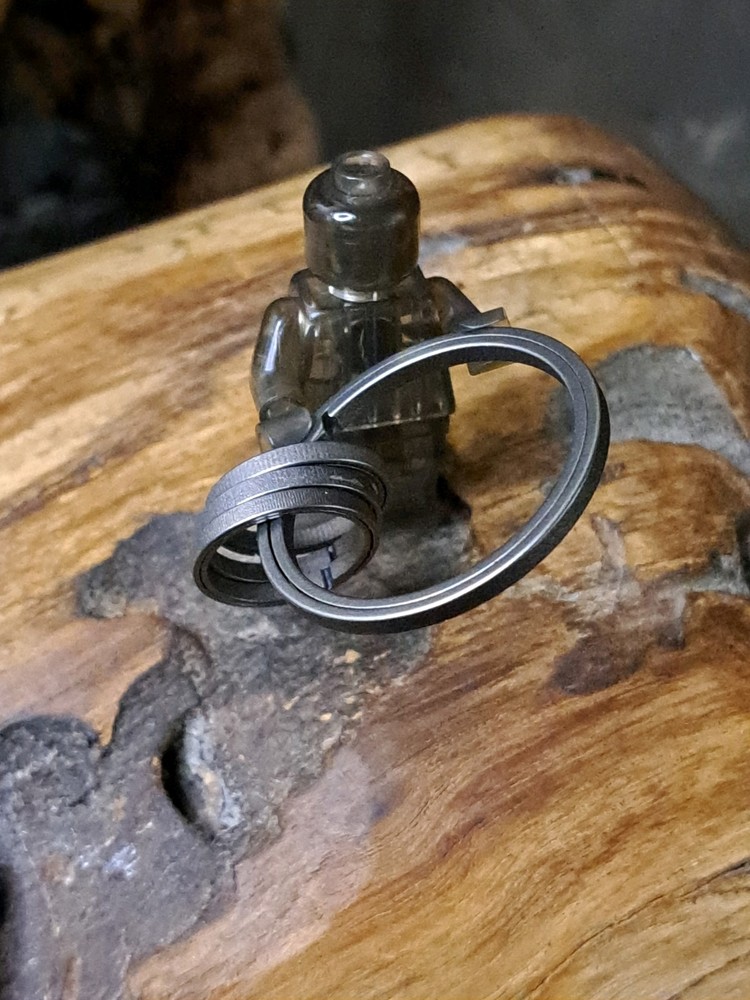 Pro Series Titanium Sidepush Keyring Set