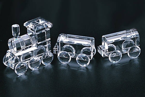 Crystal Locomotive Train Set