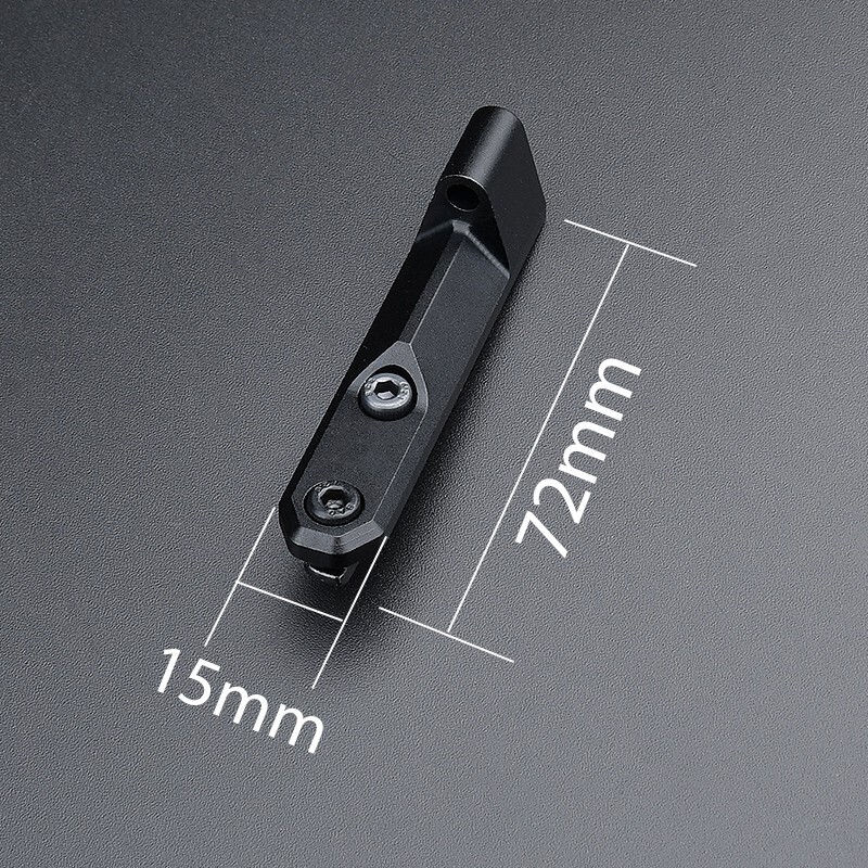 WADSN M340 M640 Flashlight Mount Base For MLOK KEYMOD Rail