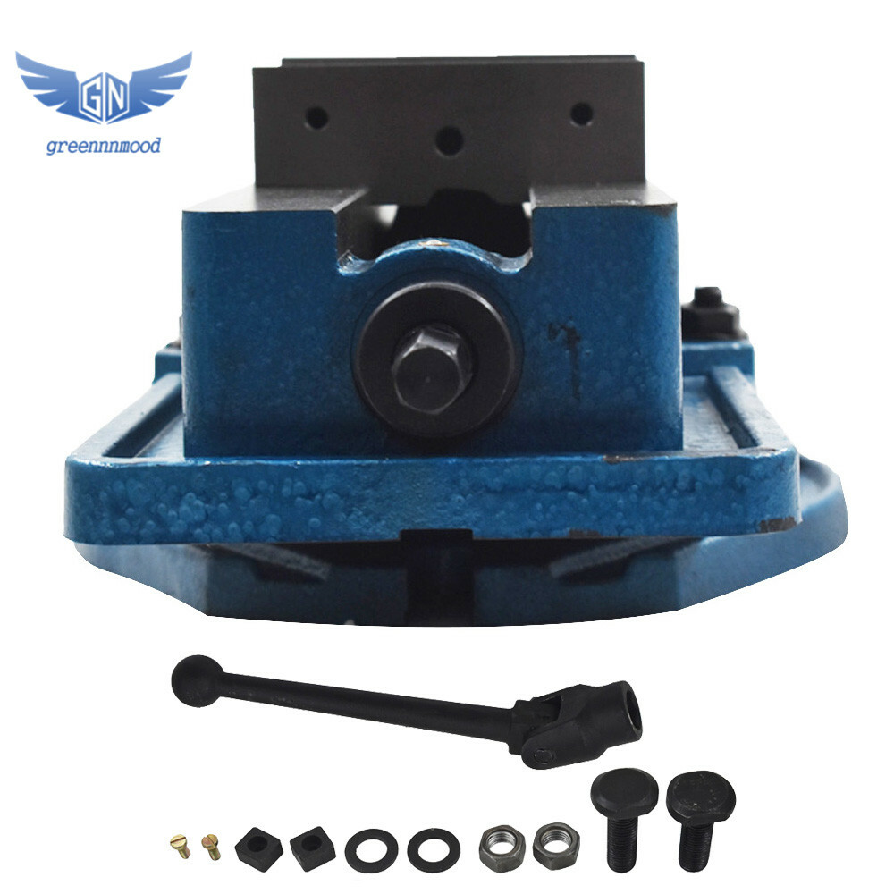 4'' Lockdown Vise Precision CNC Milling Machine Bench Clamp Vice With Base