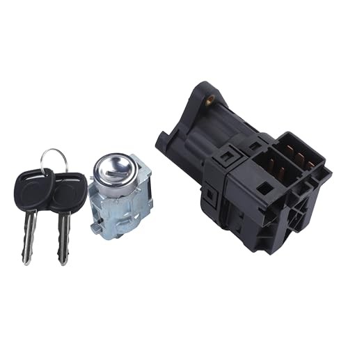 Ignition Switch Lock Cylinder with 2 Keys Compatible with 2000-2005 Chevy