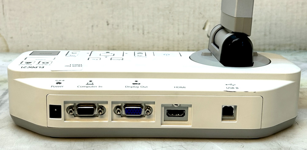 Epson ELPDC21 Document Camera W/ Power Supply. T0021