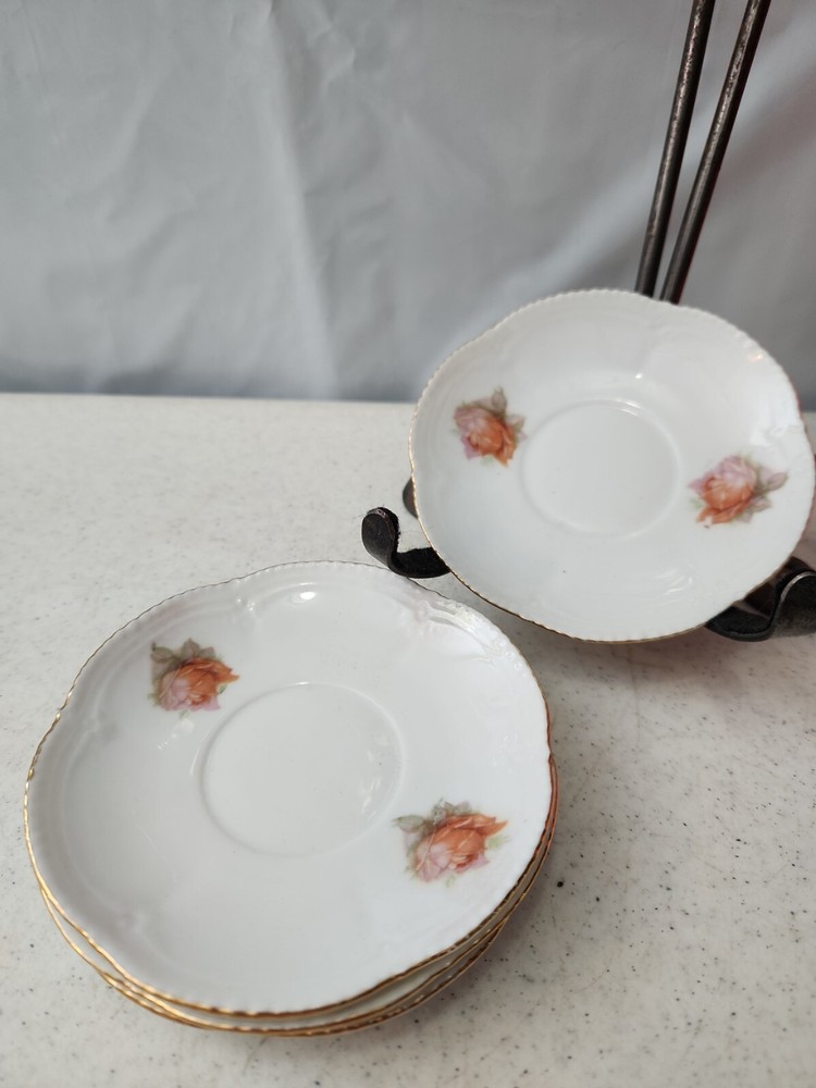 4 J B & W Germany Saucers