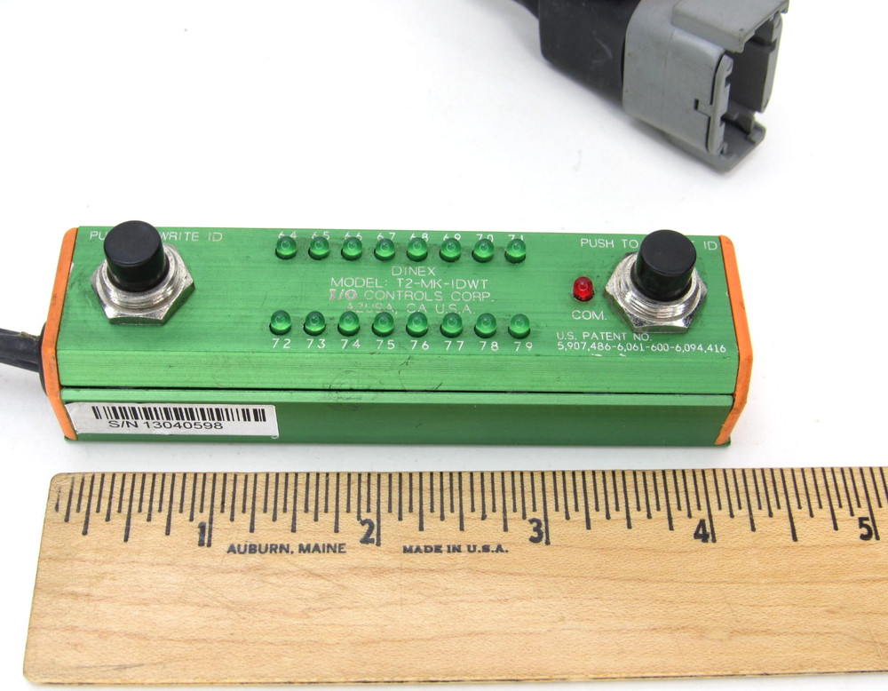 DINEX Control Module T2-MK-IDWT Input Output I/O System Green USED