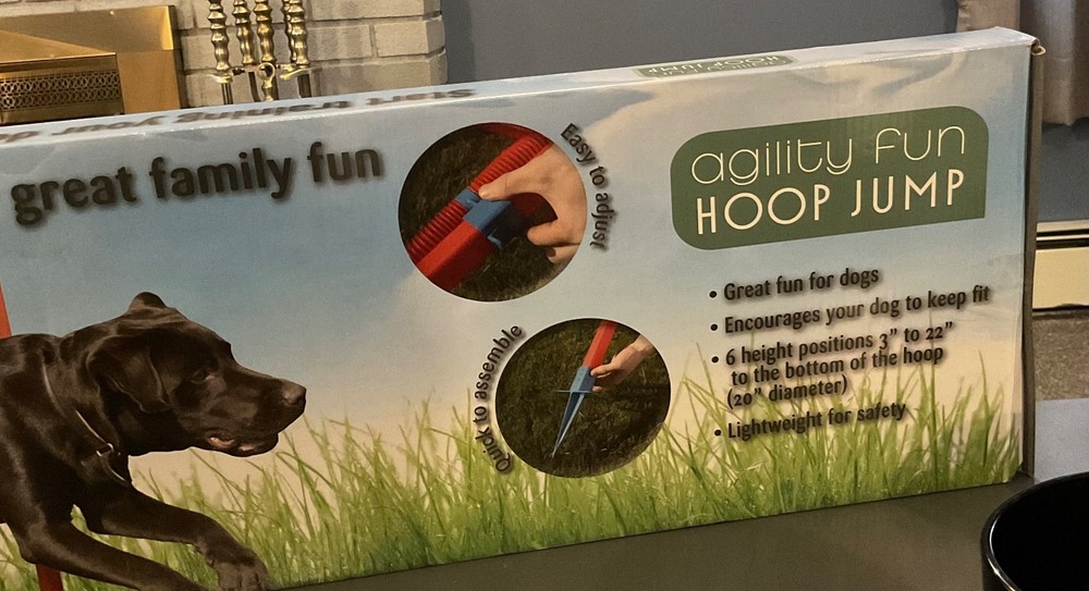 LIXIT Dog Agility FUN HOOP Jump Training Kit