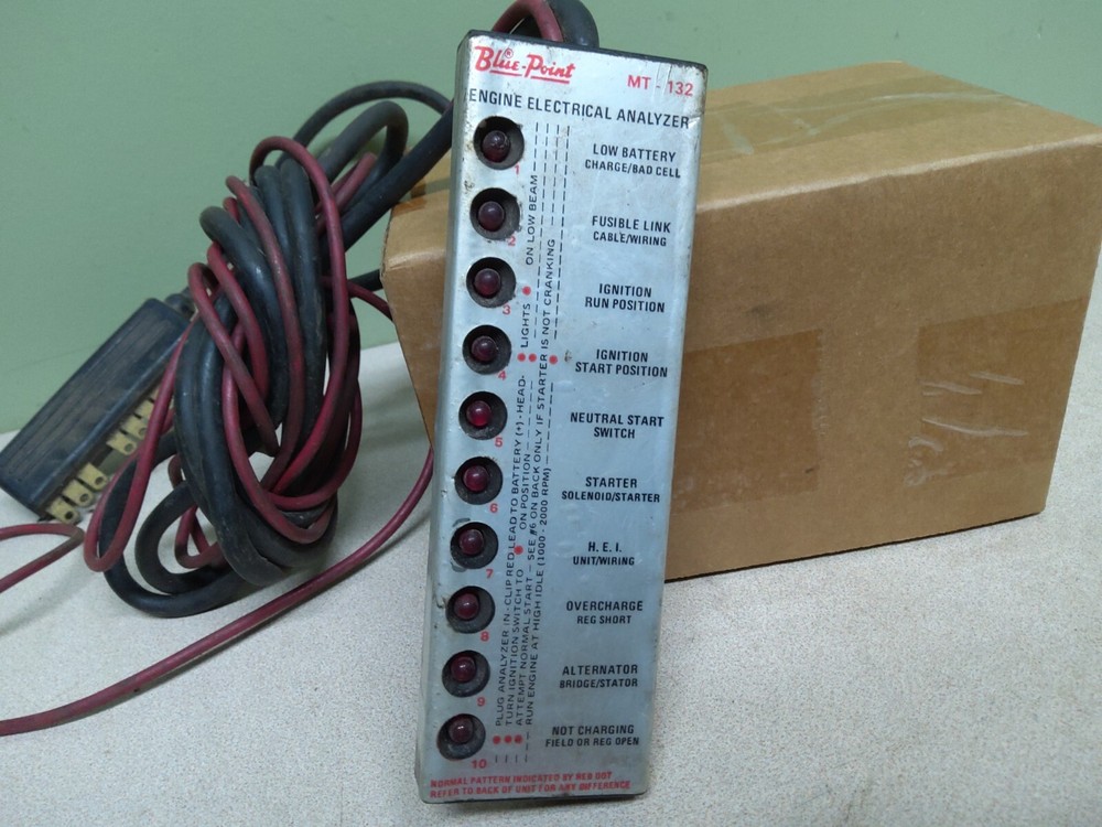 vintage blue point electrical analyzer