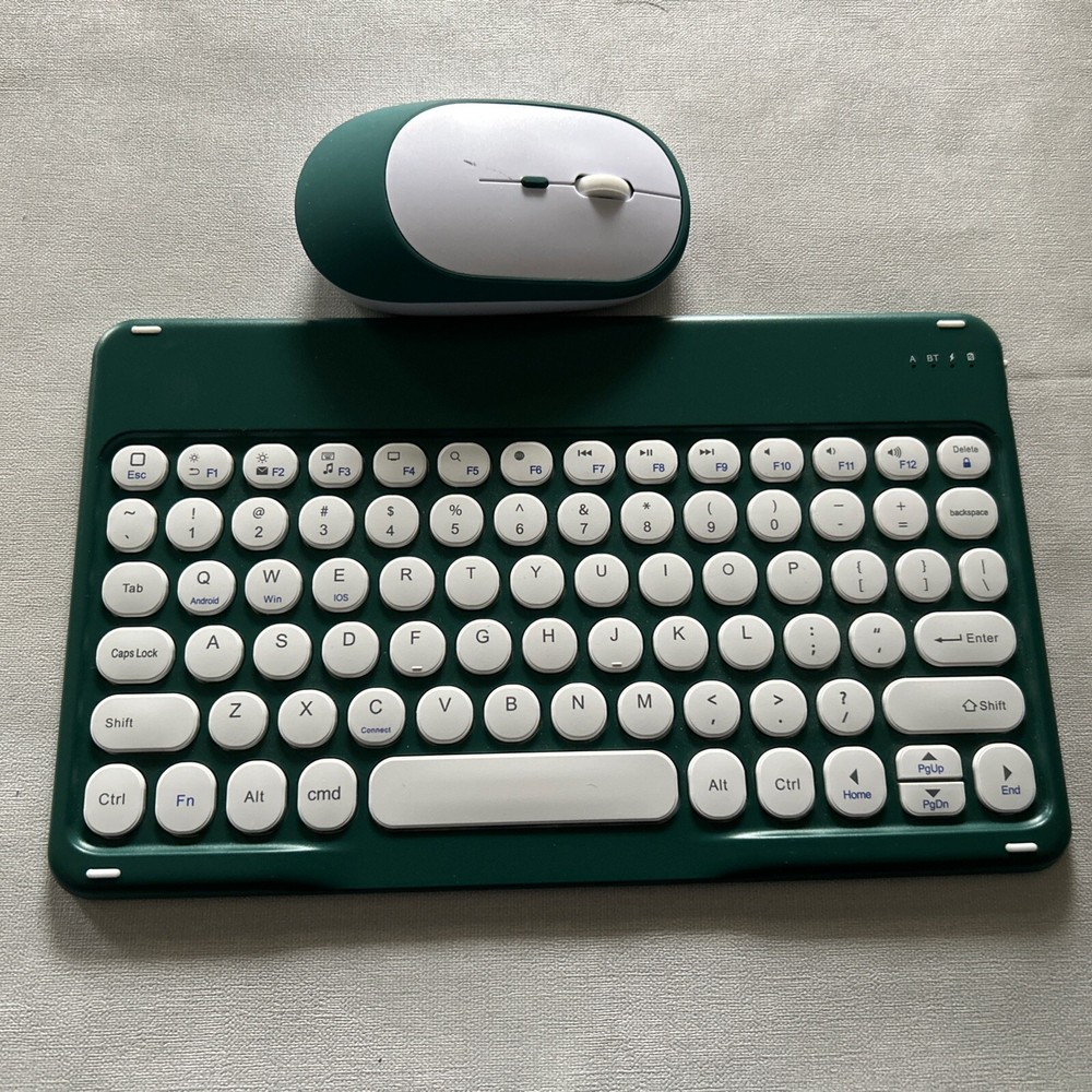 Rechargeable Bluetooth Keyboard & Dual Mode Mouse