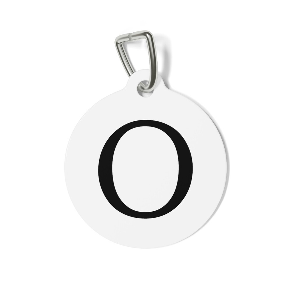 Pet Tag - Alphabet O