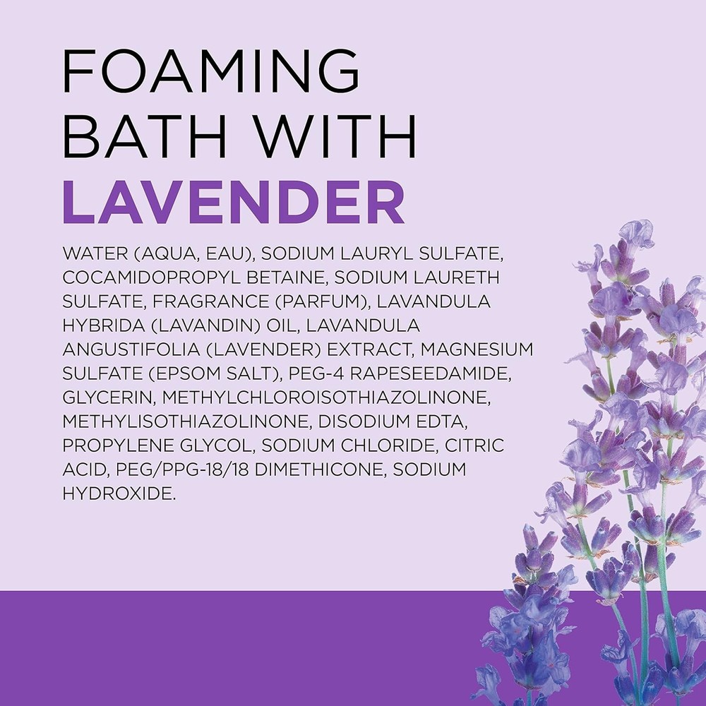 Lavender Epsom Salt Bubble Bath