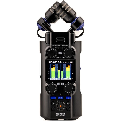 Zoom H5studio 4-Track Handy Recorder Bundle
