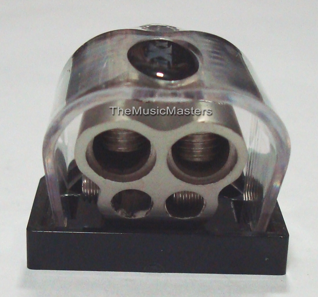 0-4-8 Gauge Power Wire Cable DISTRIBUTION BLOCK Splitter Car Audio Amp Connector