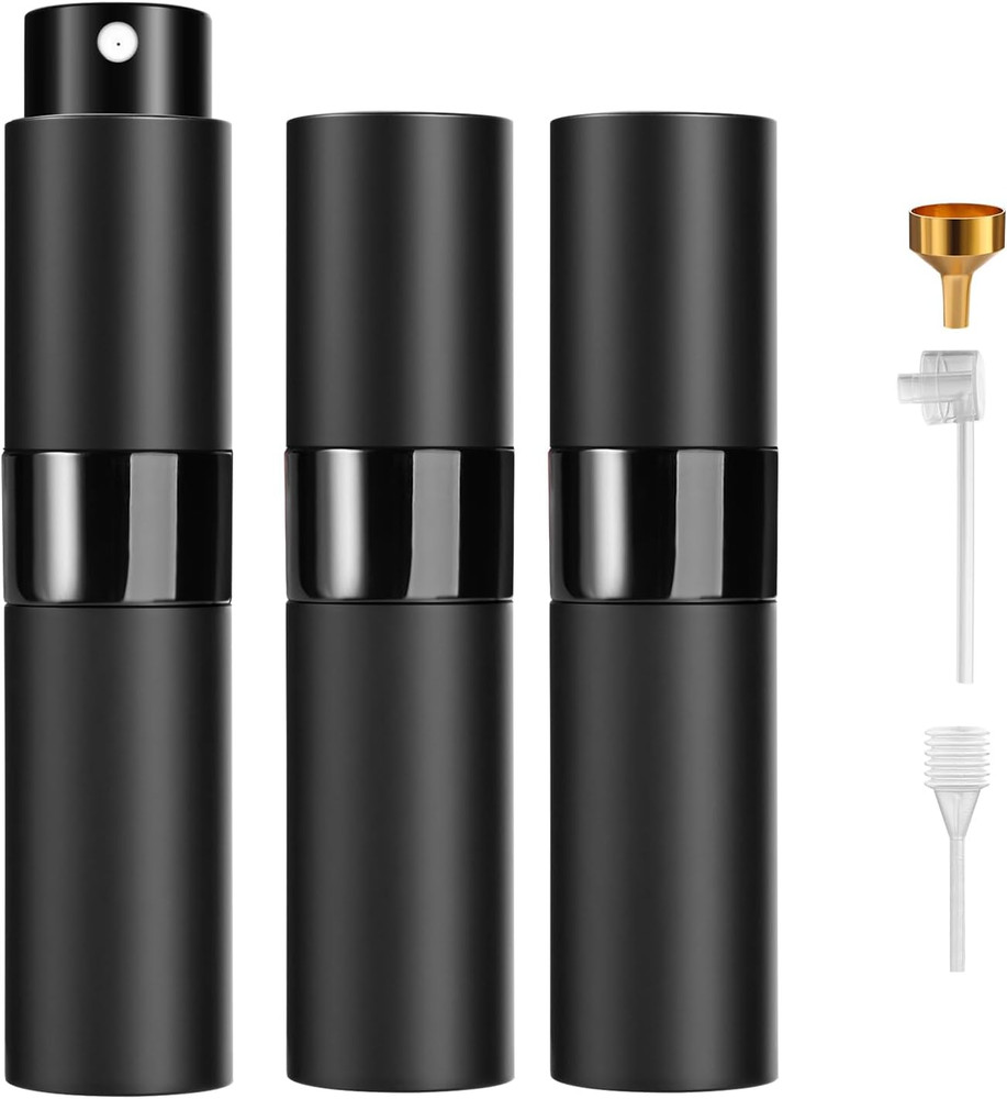 ​​Perfume Travel Refillable Atomizer 8ML (3PCS) - Empty Cologne Spray Bottle, Po