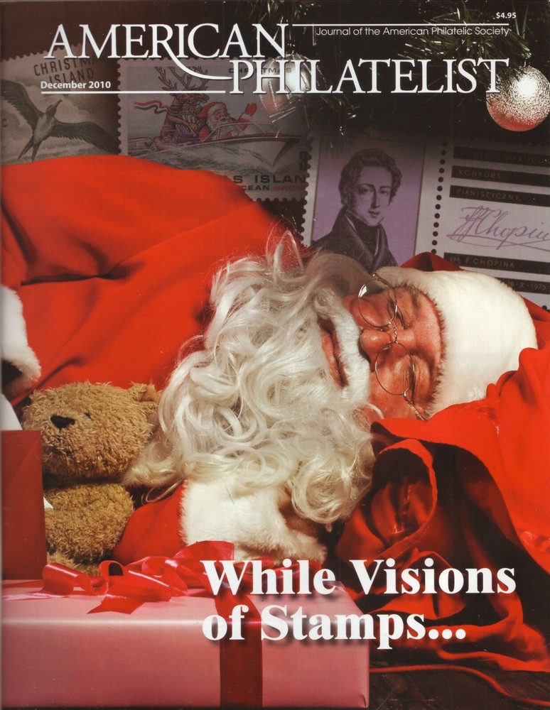 2010 American Philatelist Santa Claus Stamp Collecting Magazine
