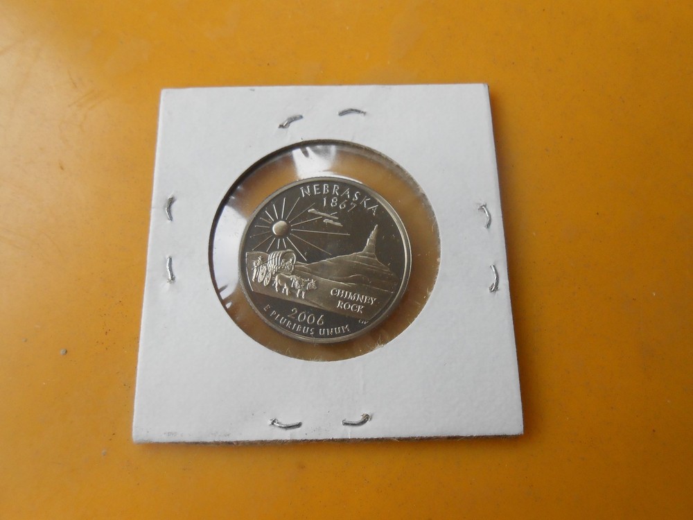 2006 S NEBRASKA: Proof DCAM. STATE QUARTER