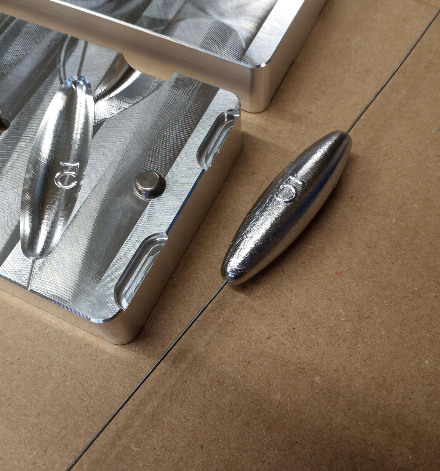 Bottom Bouncer Weight Mold - 3 oz, 4 oz, 5 oz.