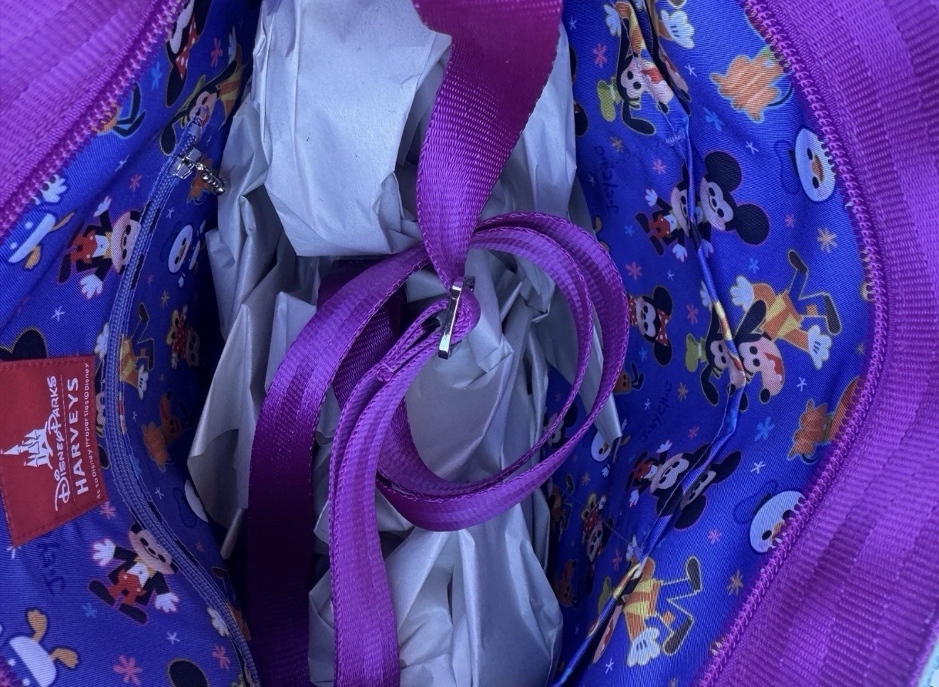 2026 EPCOT Festival of The Arts Joey Chou X Harveys WDW Castle Tote Bag NWT