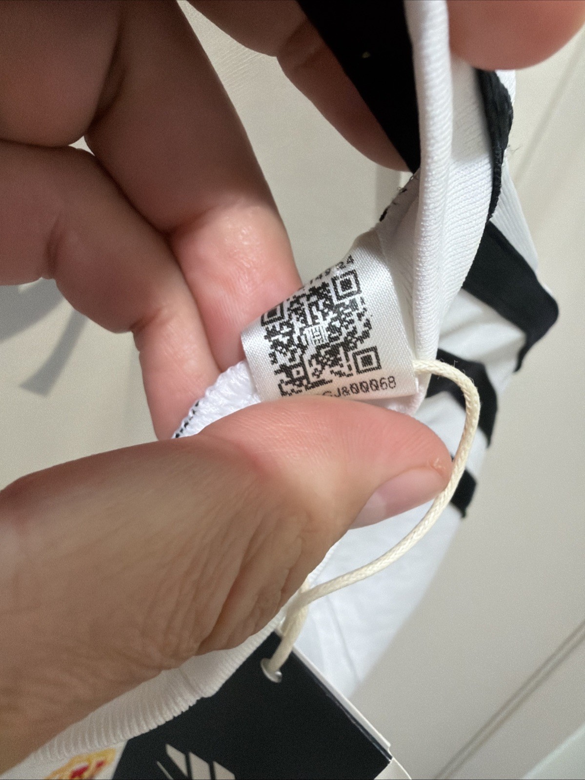 Mbappe #9 Mens 2XL Adidas Real Madrid UCL Home Fan Jersey