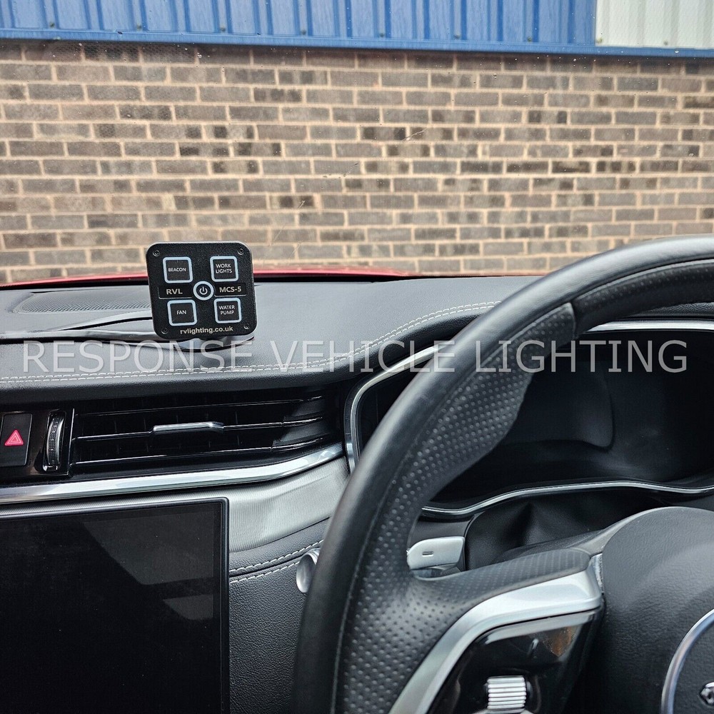 12v Switch Control Panel, Amber LED Light Bars Work Strobe Car Bracket Mount 24v