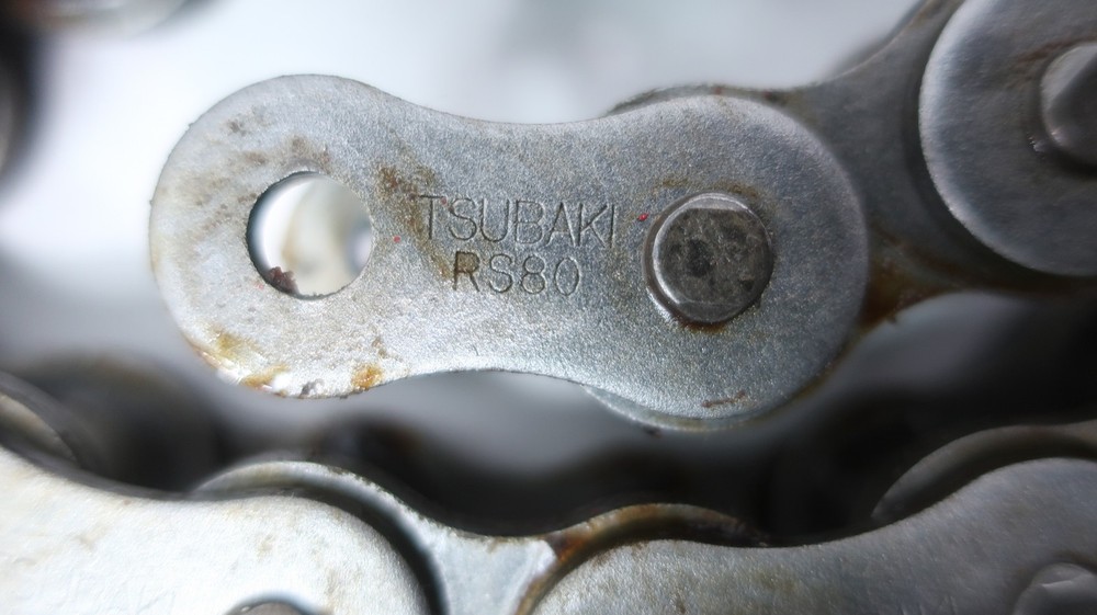 Tsubaki RS80 RIV Single Roller Chain 10ft