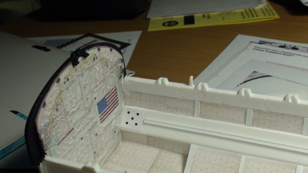 Shuttle Payload Bay Surface Detail Application Sets - 3 scales. two paper types