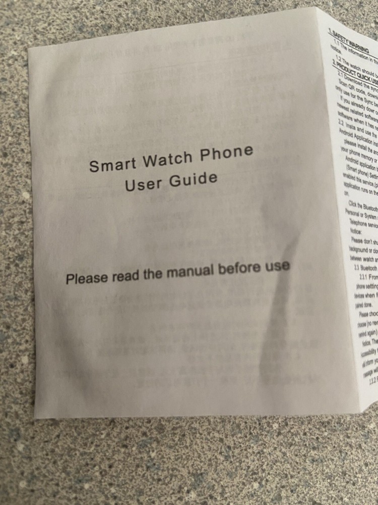 Android compatible smart watch