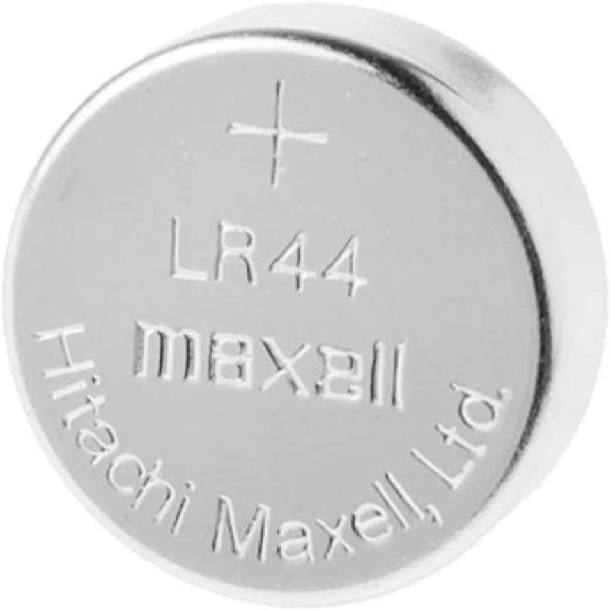 Maxell LR44 Alkaline 1.5V Battery, 2-Pack