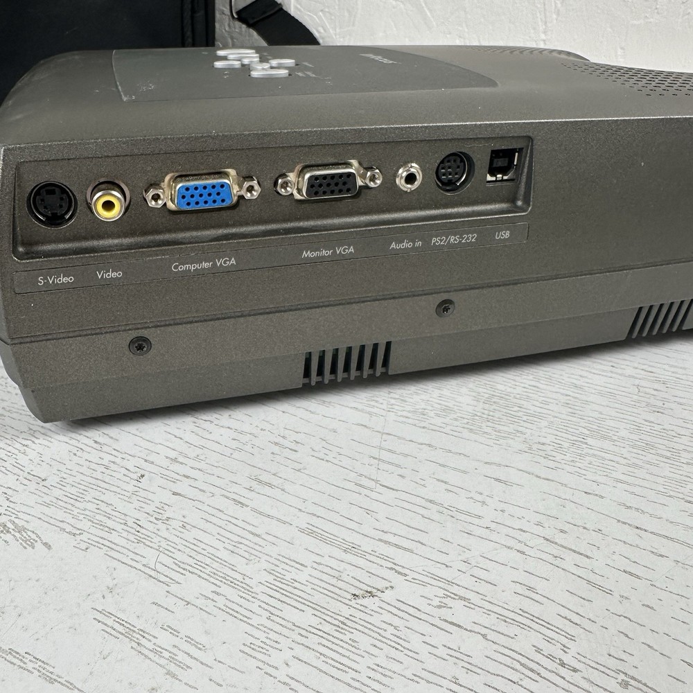 InFocus LP280 LCD Digital Video Projector With Carry Case Tested Working