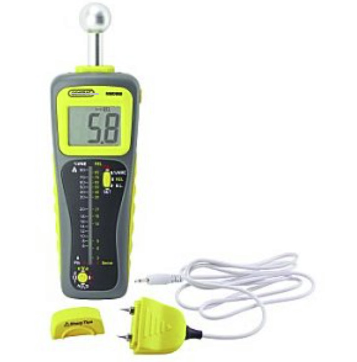 Generɑl tools Moisture Meter, Humidity Sensor - Pin Type / Pinless Devic ϺMD950