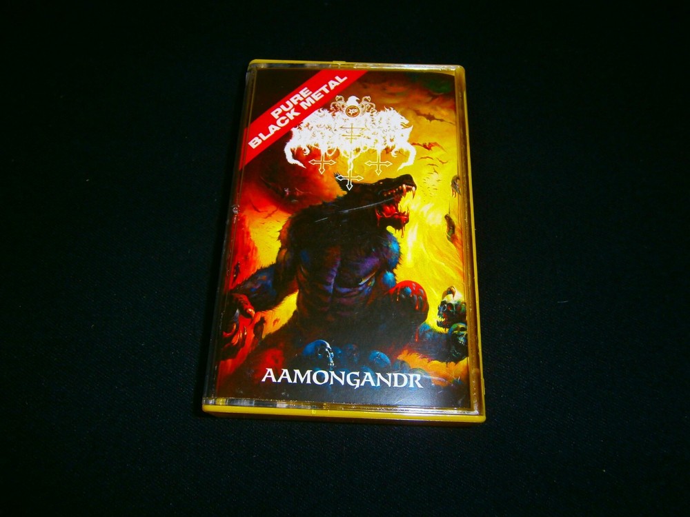 SATANIC WARMASTER - Aamongandr. Tape