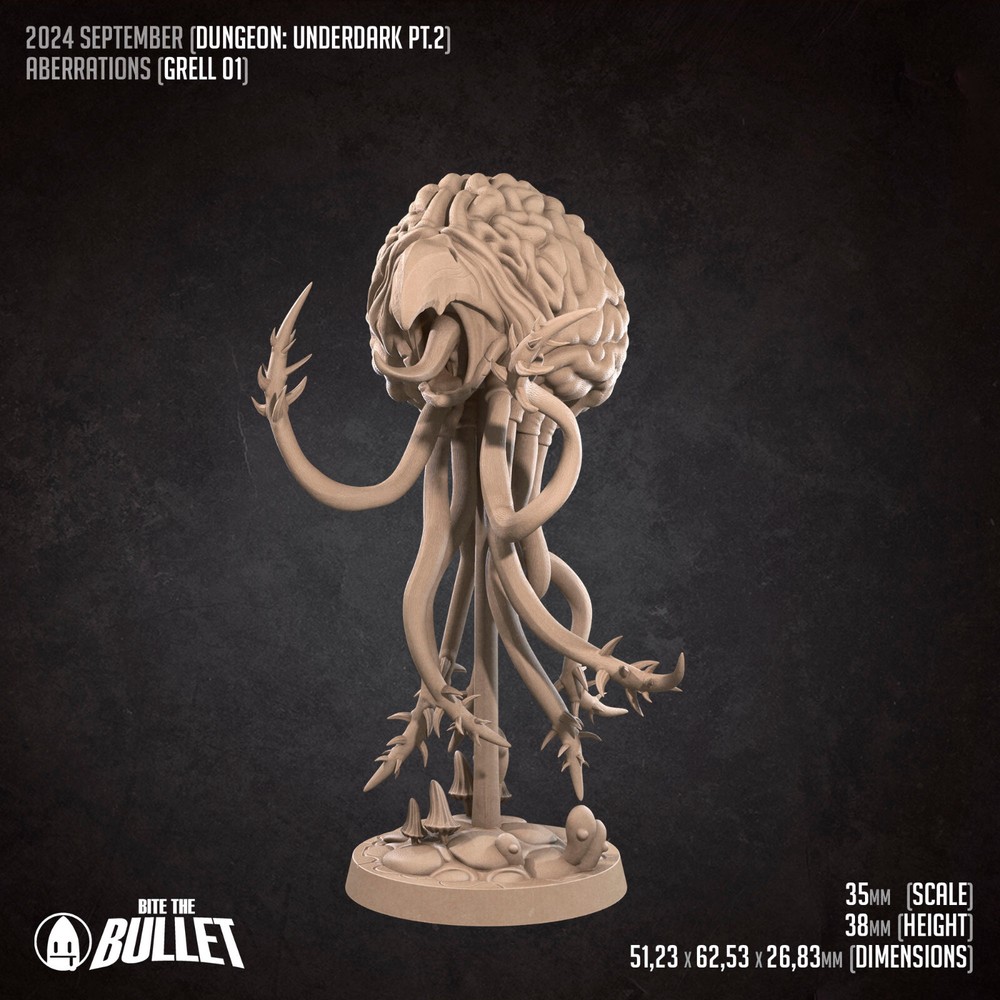 Grells - Monster - Bite the Bullet - Dungeons and Dragons