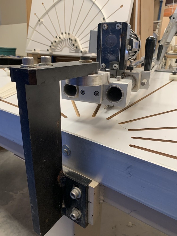 Arch Top Drilling Table AVBCO Shutters Manufacturing Motor 9-adjusting Knobs