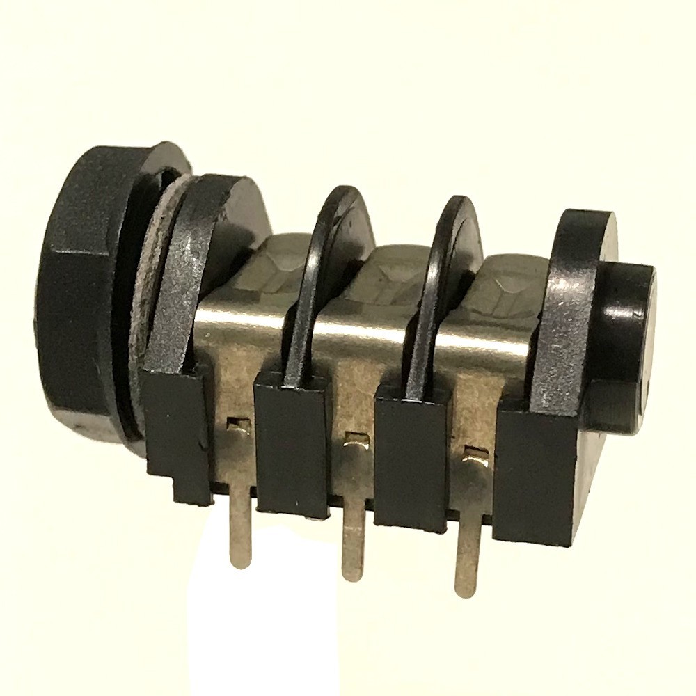 Cliff Input Jack 1/4" Stereo PC Mount for Marshall Plastic Nut
