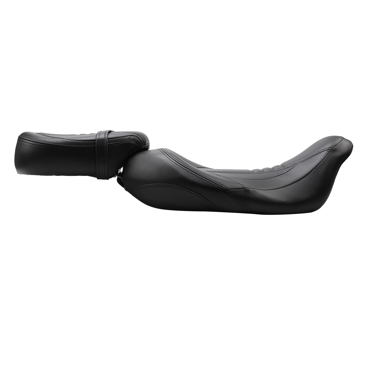 Low-Profile Seat Rider Passenger Two-Up Seat for Harley Touring Electra Glide US
