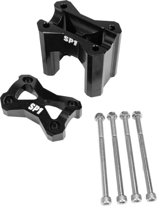 SP1 Pivoting Snowmobile Handlebar Risers 2" Tall